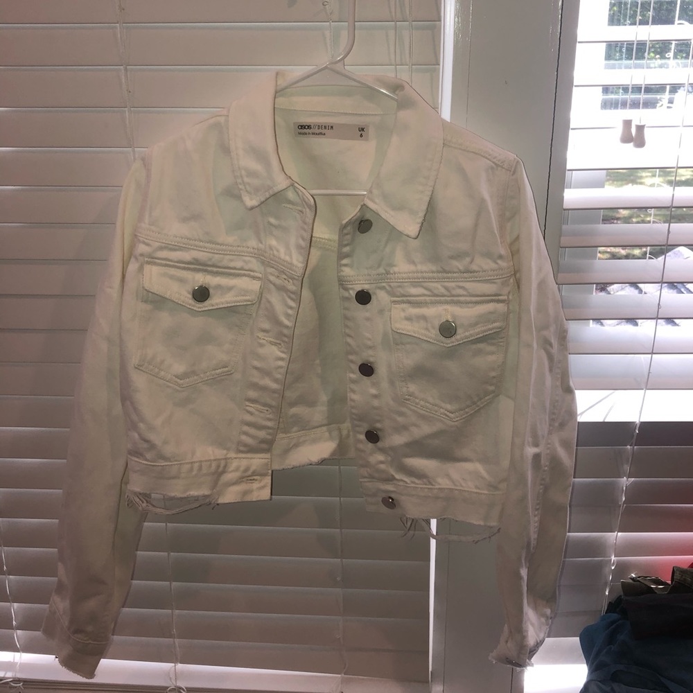 ASOS Cropped Denim Jacket
